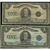 Dominion of Canada; 1 dollar note 1923, DC-25h, McCavour Saunders, A4071918, Blue Seal, Group 2, Let