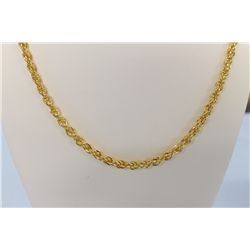 SanTropez 40% Yellow Gold Over Sterling Silver Necklace