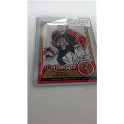 Tomas Vokoun Hand Signed Collector Hockey Card