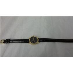 Ladies MC Watch With Leather Strap