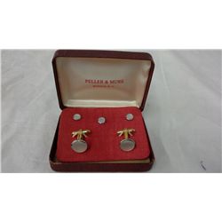 Vintage Peller and Mure Cufflink Set