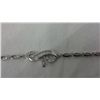 Image 2 : Sterling Silver Bracelet With Cubic Zirconia