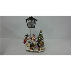 Christmas Figurine/Candle Lamp