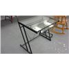 Image 2 : Glass Top Computer Desk