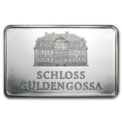 1 oz Geiger Silver Bar .999 Fine