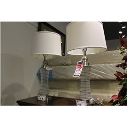 PAIR OF MATCHING LAMPS