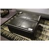 Image 1 : DARK BROWN LEATHER OTTOMAN