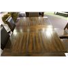Image 2 : DARK WOOD FORMAL DINING TABLE WITH 6 CHAIR