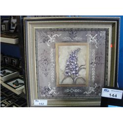 FRAMED FLORAL PRINT