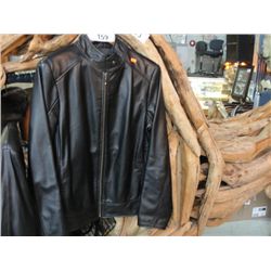 DENVER HAYES BLACK LEATHER JACKET