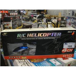 JR MODEL 4CH RADIO CONTROLLED HELICOPTER