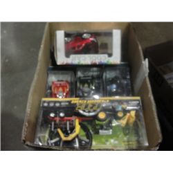 BOX OF ASSORTED RADIO CONTROL TOYS