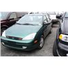 Image 1 : 2001 FORD FOCUS 4DRSW VIN# 1FAFP36341W293494