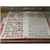 Image 1 : LARGE COLLECTORS OF 3 ALBUM STAMP COLLECTION; APPROX 600 STAMPS PER ALBUM