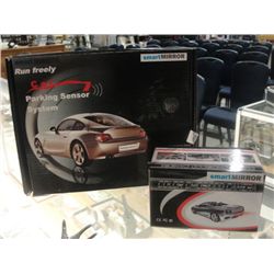 AUTOMOBILE SMART MIRROR RUN FREELY CAR PARKING SENSOR SYSTEM COMPLETE WITH SMART MIRROR COLOR