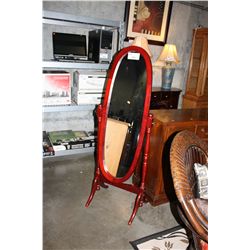 CHERRY FINISH CHEVELLE MIRROR