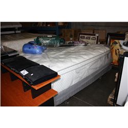 QUEEN SIZE MATTRESS AND BOXSPRING SET (ROLLER FRAME NOT INCLUDED)