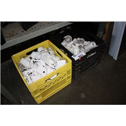 2 BOXES OF PLUMBERS PIPE ELBOWS