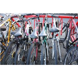 5 ASSORTED MOUNTAIN BIKES; RALEIGH, INFINITY, NORCO, DIAMONDBACK, VENTURE