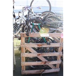 PALLET LOT OF ASSORTED BIKES