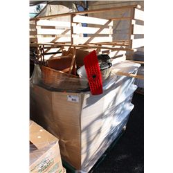 PALLET LOT OF ASSORTED MISC ITEMS