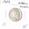 Image 1 : 1925 *KEY DATE* BUFFALO NICKEL RED BOOK VALUE $12.00+ *NICE EARLY VERY FINE GRADE*!! BUFFALO NICKEL