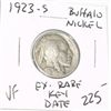 Image 1 : 1923-S *EXTREMELY RARE KEY DATE* BUFFALO NICKEL RED BOOK VALUE $225.00+ *NICE EARLY VERY FINE GRADE*