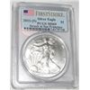 Image 1 : 2011-S *FIRSTSTRIKE-SAN FRANCISCO MINT* CERTIFIED BY PCGS MS-69 SILVER EAGLE SERIAL #24175710!!