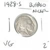 Image 1 : 1928-S BUFFALO NICKEL RED BOOK VALUE $2.00+ *NICE EARLY VERY GOOD GRADE*!! BUFFALO NICKEL CAME OUT O