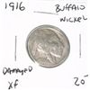 Image 1 : 1916 BUFFALO NICKEL RED BOOK VALUE $20.00+ *DAMAGED EXTRA FINE GRADE*!! NICKEL CAME OUT OF SAFE!!