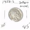 Image 1 : 1928-S BUFFALO NICKEL RED BOOK VALUE $85.00+ *NICE EARLY EXTRA FINE GRADE*!! BUFFALO NICKEL CAME OUT