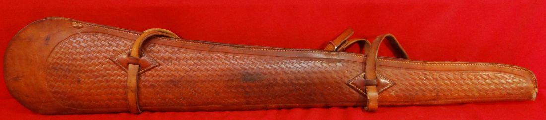 The Schoellkopf Co., Dallas, TX, rifle scabbard