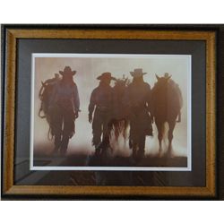 David Stoecklein, Real Cowgirls, photograph, 20" x 28", framed