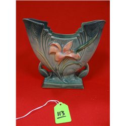 Roseville Zephyr Lily vase, 205-6, green, 1040's