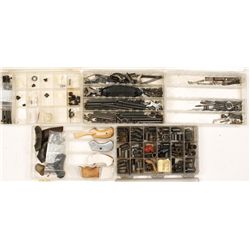 Box Lot of Gun Parts