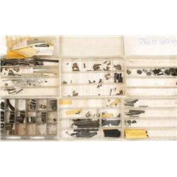 Box Lot of Gun Parts