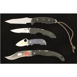 Lot of Four Knives