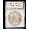 Image 1 : 1891 Morgan 1d Angs Ms66