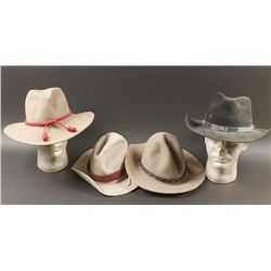 Lot of 4 Western Hats