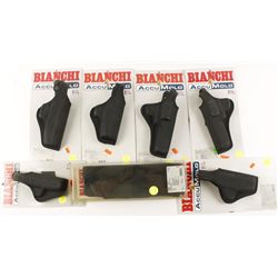 Lot of Seven Bianchi Accumold Holsters