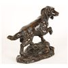 Image 2 : Bronze Sculpture of Dog on Point with Bird.