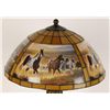Image 2 : Table Lamp with Horse Shade.