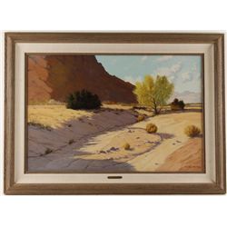 Original Oil on Canvas by Wills M Rue