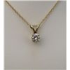 Image 1 : Fine Diamond Solitaire Pendant