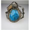 Image 1 : Magnificent Artisan Crafted Turquoise & Bear Claw