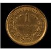 Image 2 : 1853 Gold One Dollar Coin