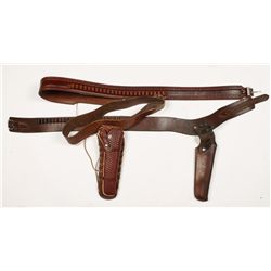 Lot of Holsters and Cartridge Belt