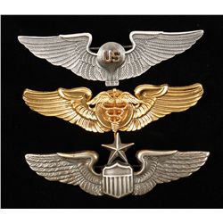 Lot of USAAF Army Air Corps Wings