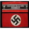Image 2 : German WWII Political Arm Band & 10 M-1944 Army