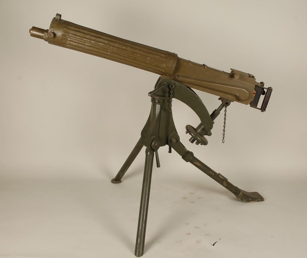 MGM Studios Wood Vickers Machine Gun Prop